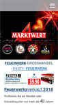 Mobile Screenshot of marktwert-feuerwerk.com